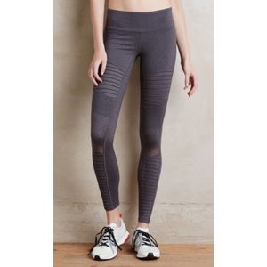 Alo Moto Leggings Dark Grey Size Small